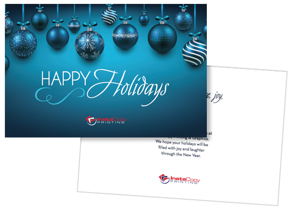 InstaCopy Printing Holiday Greeting Card Image