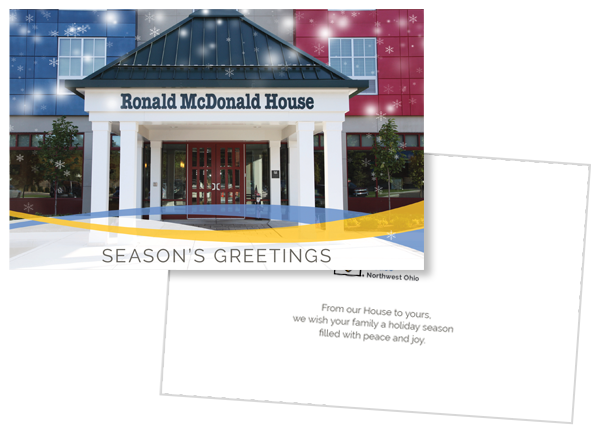 Ronald McDonald House Holiday Greeting Card Image